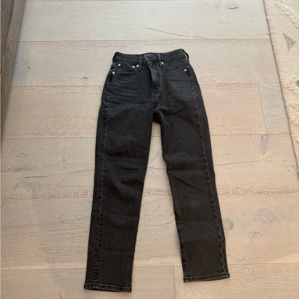 Madewell Black Denim Jeans